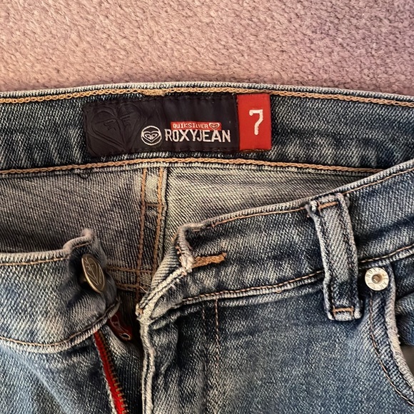 Quicksilver Roxy jean size 7 bootcut - Picture 3 of 4